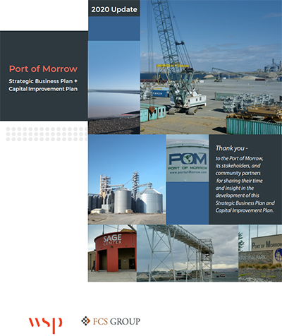 2020 Port of Morrow Strategic Business Plan Cover