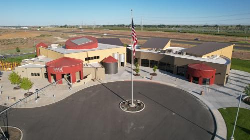 The SAGE Center and Event Center at Boardman, Oregon.