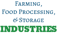 Farming, Food Processing, and Storage